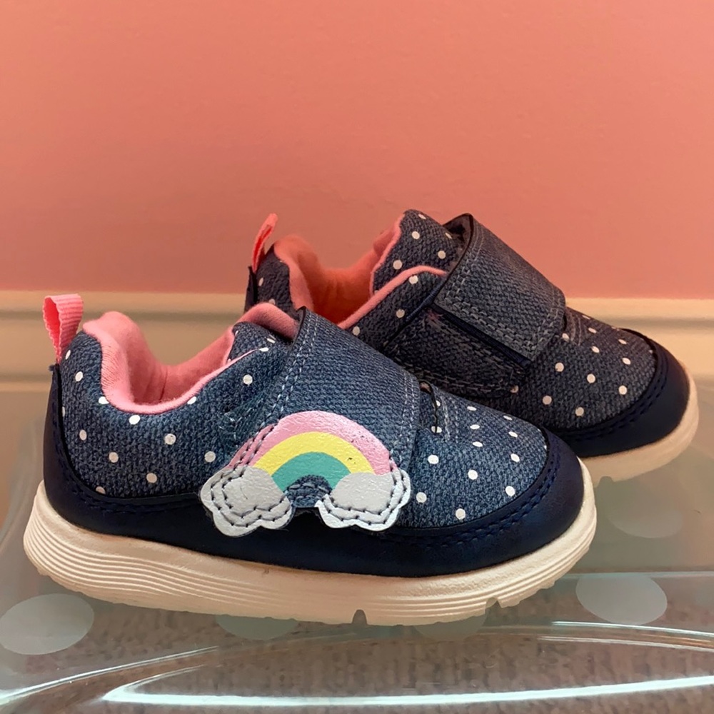 Polka dot / Rainbow Shoe